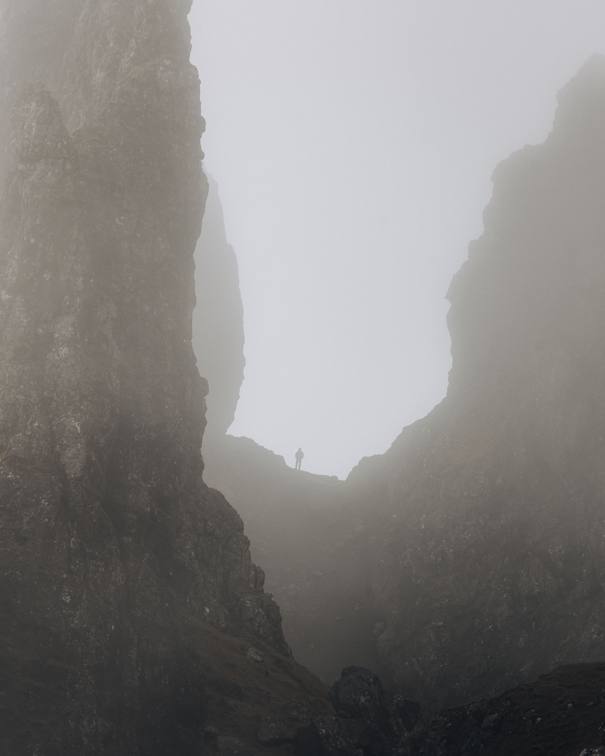 Old man of storr on the isle of skye