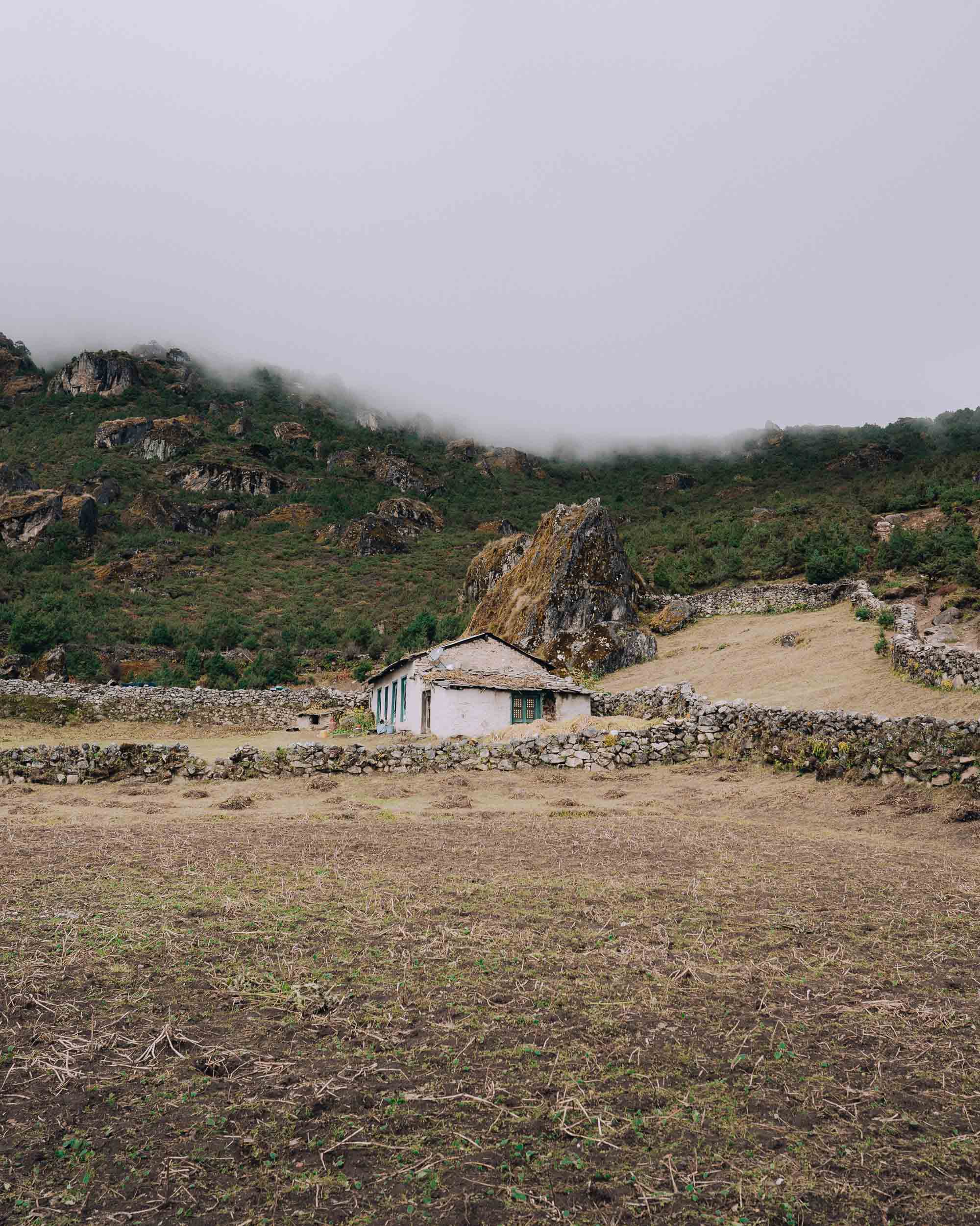 small village hut