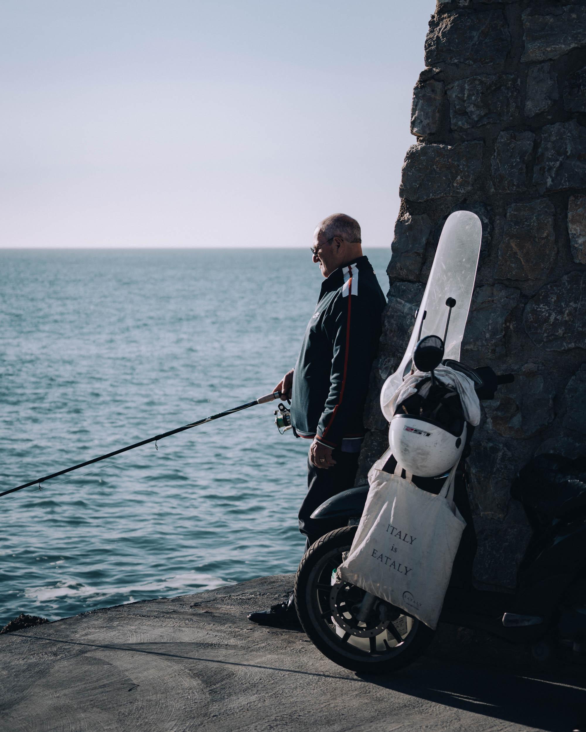 Local fisherman in Cafelu