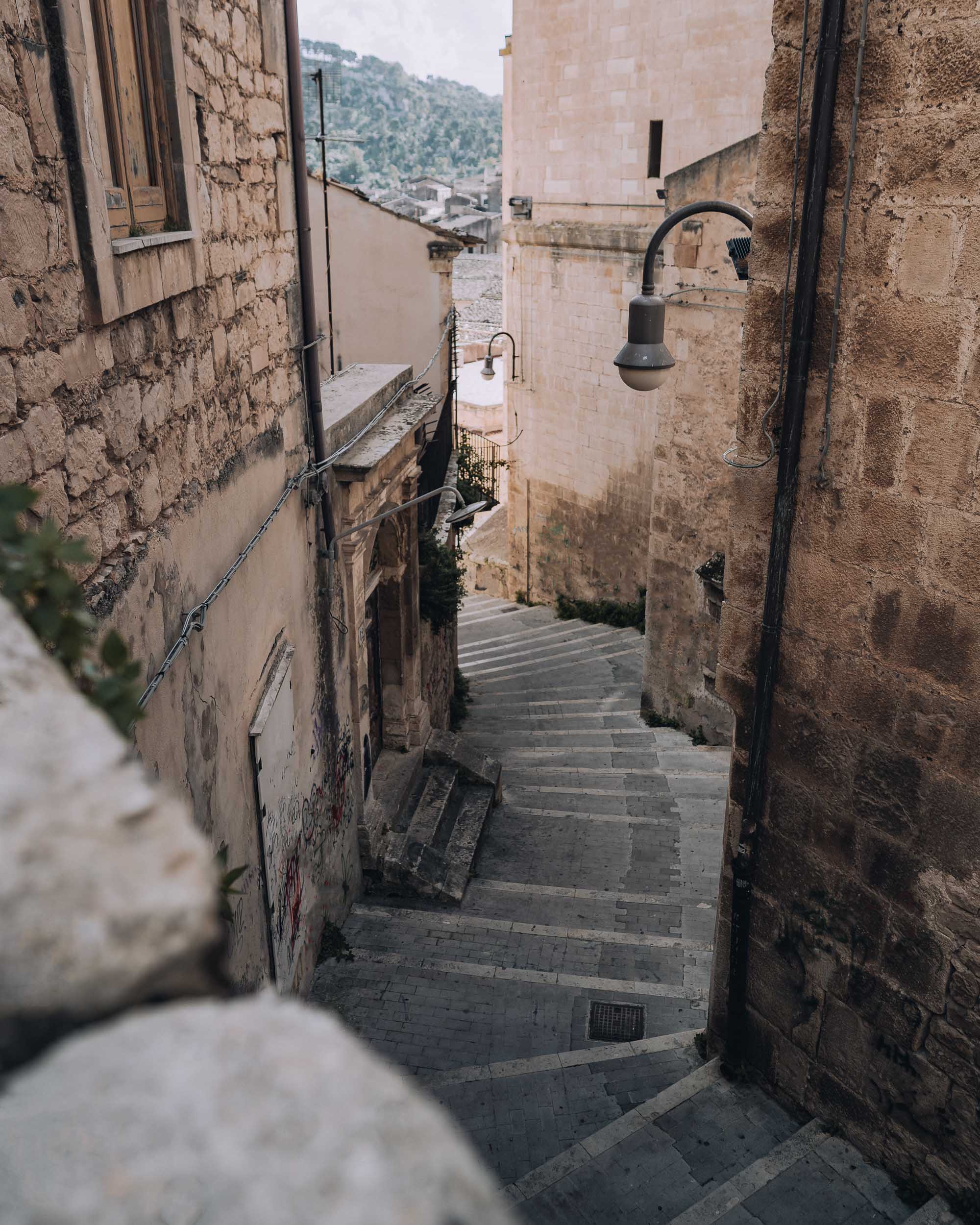 Back streets of Modica