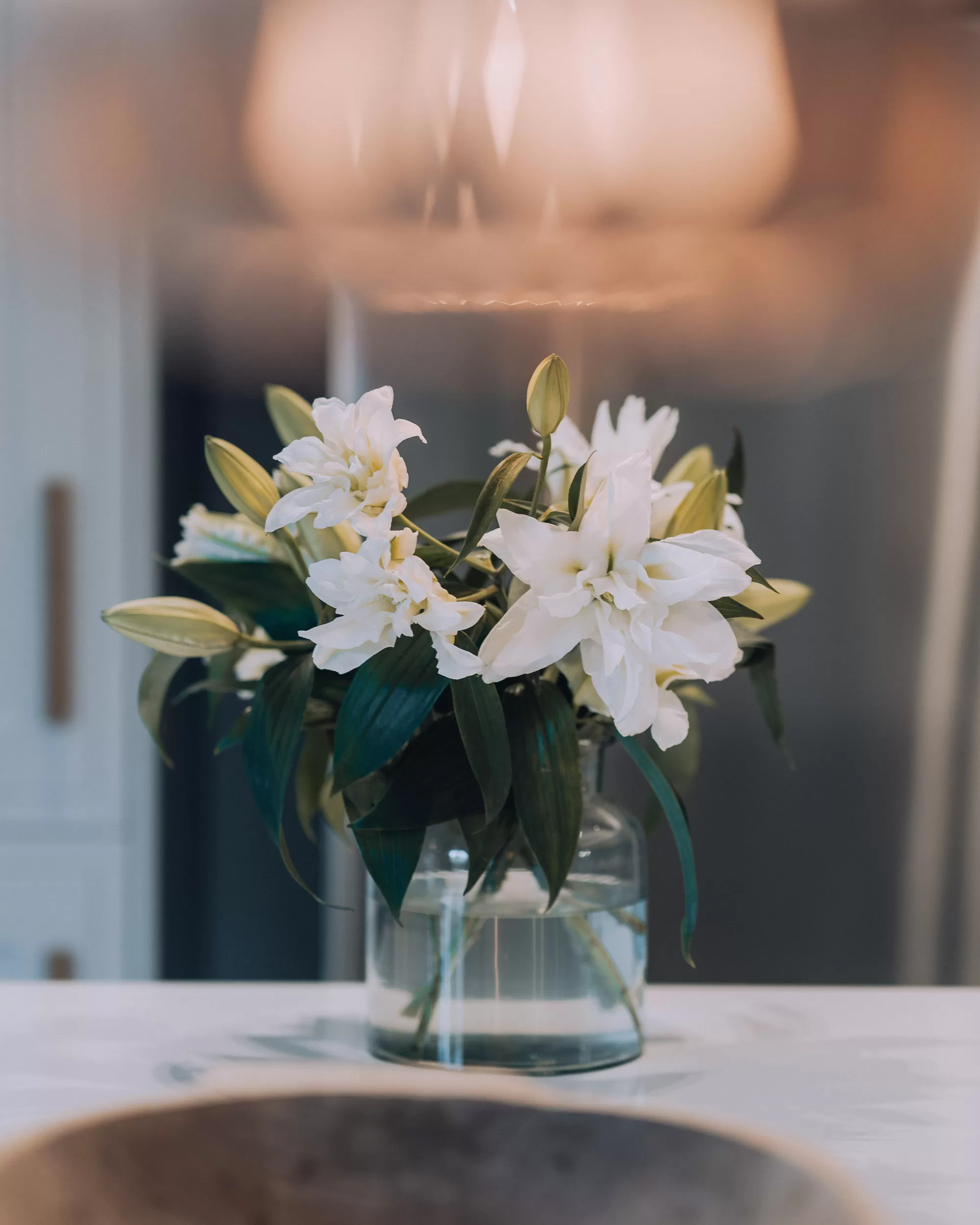 beautiful flowers at Bibury Farm Barns